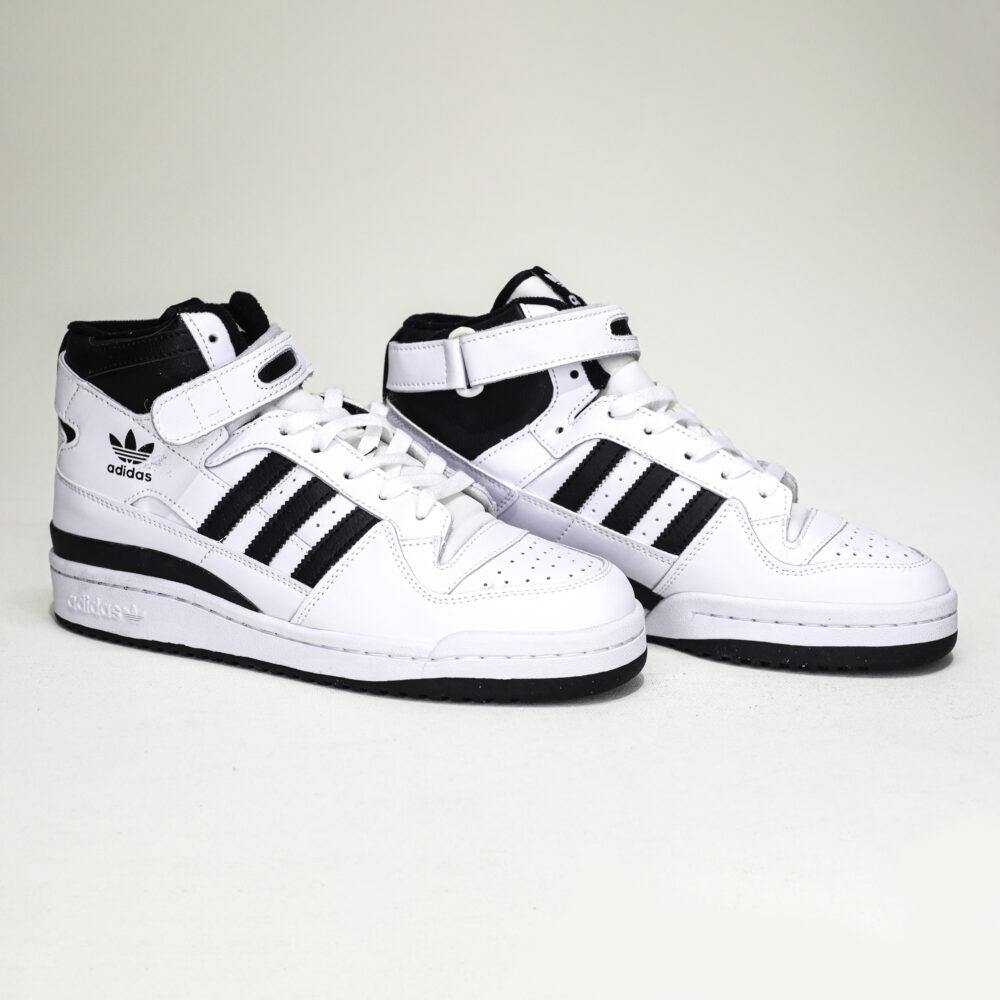 Adidas Forum Mid White Black - Görsel 3