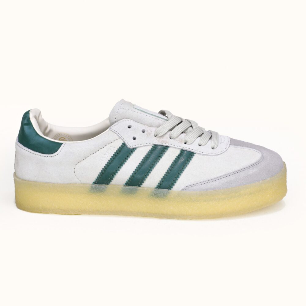 Adidas Samba Ronnie Fieg Chalk White Green - Görsel 2
