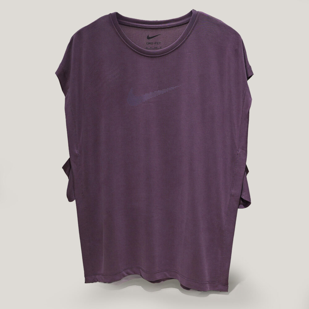 Byn Nike Üst Yarım Kol Tshirt Bordo 01